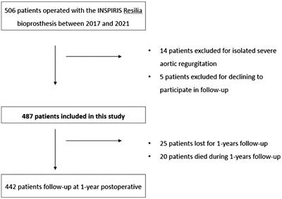 One-year clinical outcomes following Edwards INSPIRIS RESILIA aortic valve implantation in 487 young patients with severe aortic stenosis: a single-center experience